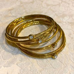 Set of Gold Bangles
